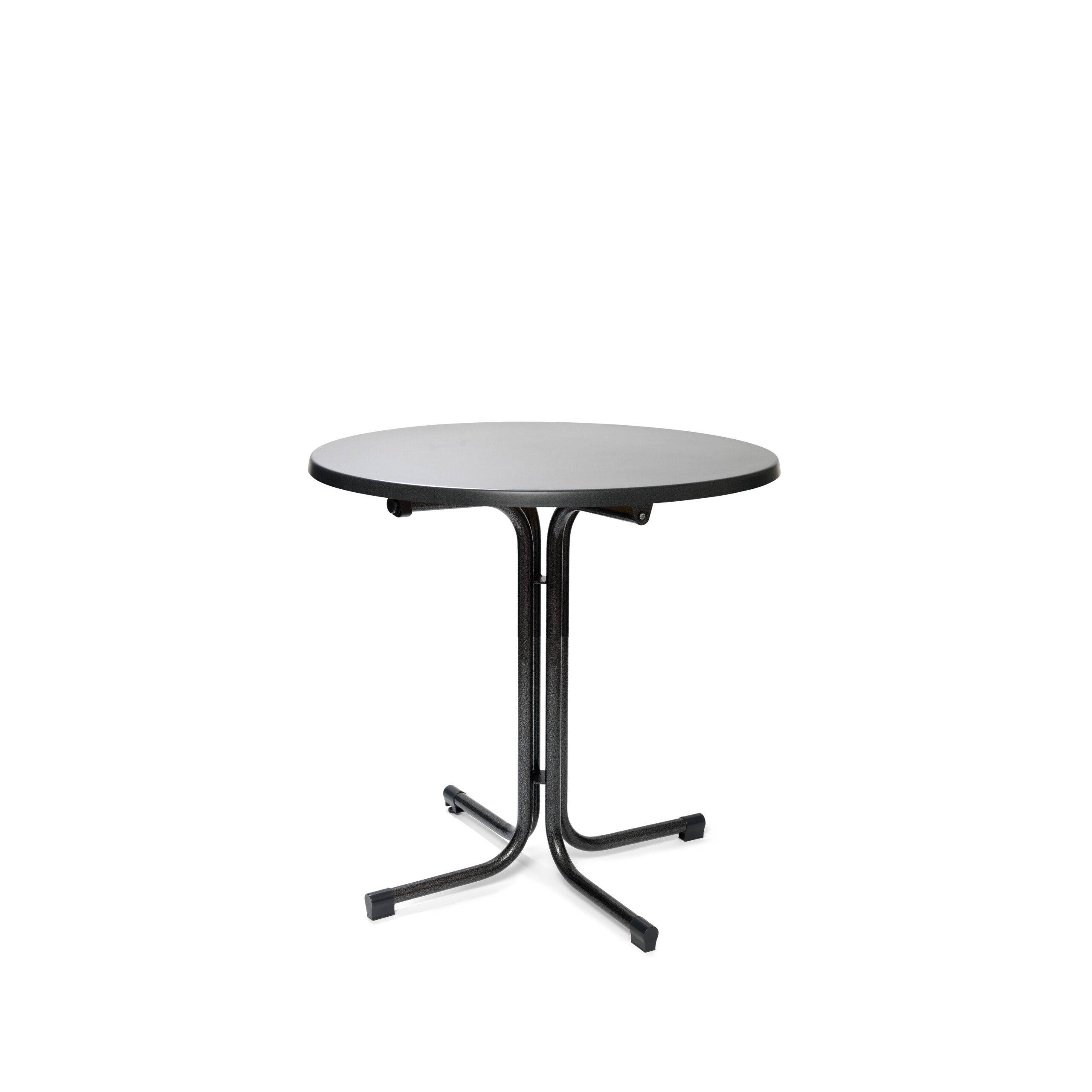 Berlin table de bistrot Blanc Ø 80 cm, P18180