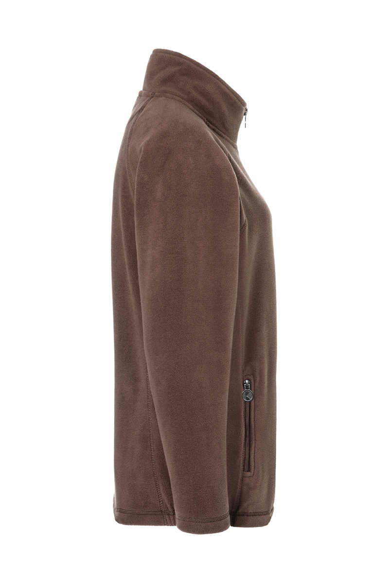 Damen Workwear Fleecejacke Warm-Up, aus nachhaltigem Material - Hellbraun - L