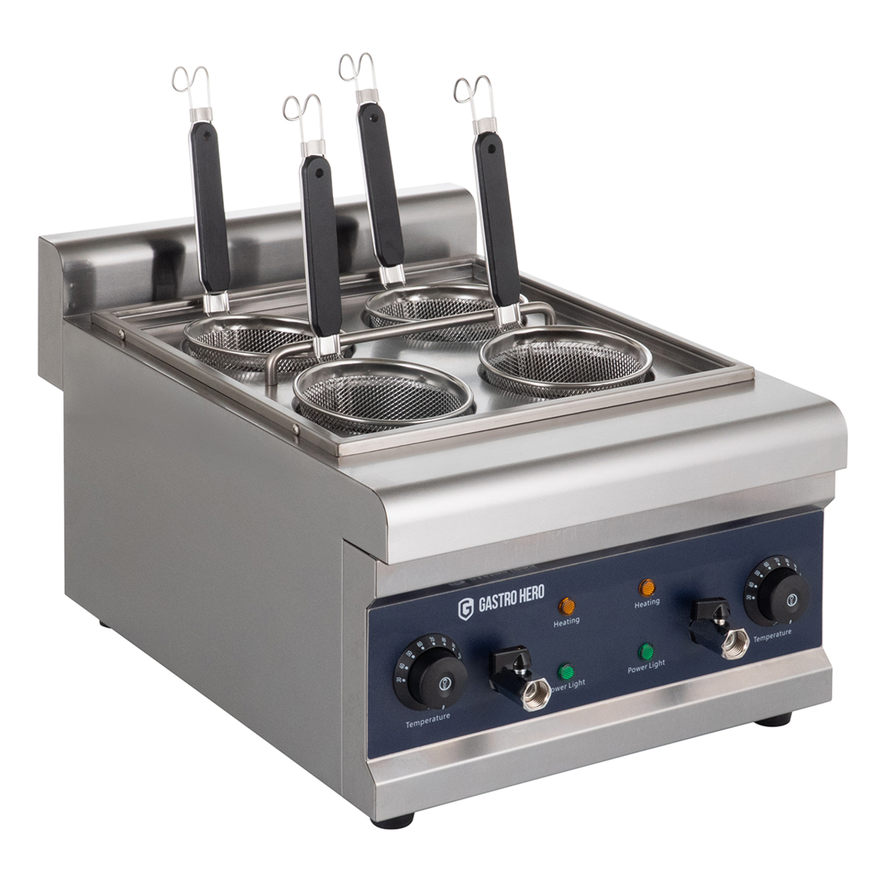 Cuiseur à pâtes électrique - 4 paniers - 16,5 L