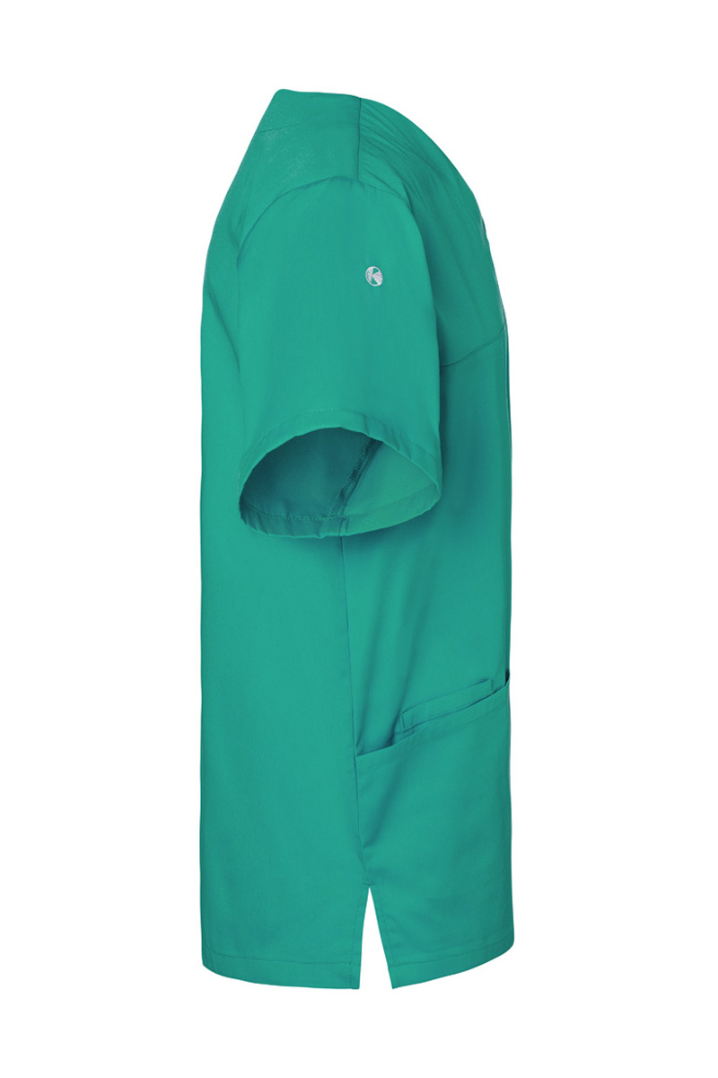 Tunique homme à enfiler à manches courtes Essential, en matériau durable - Vert Émeraude - L