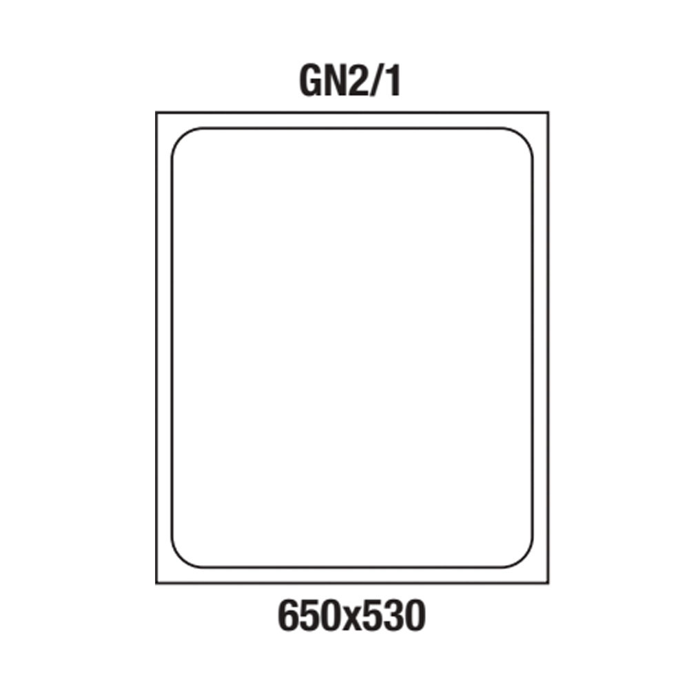 Gastronrom bak in inox h40 mm -cap.10,2L