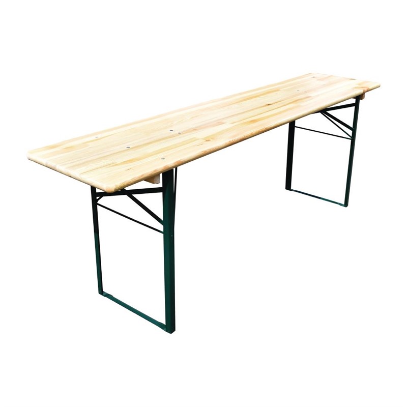 Table pliante 220x50x78cm