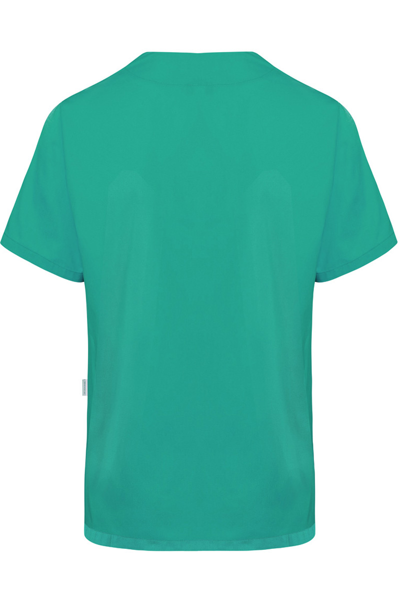 Tunique homme à enfiler à manches courtes Essential, en matériau durable - Vert Émeraude - L