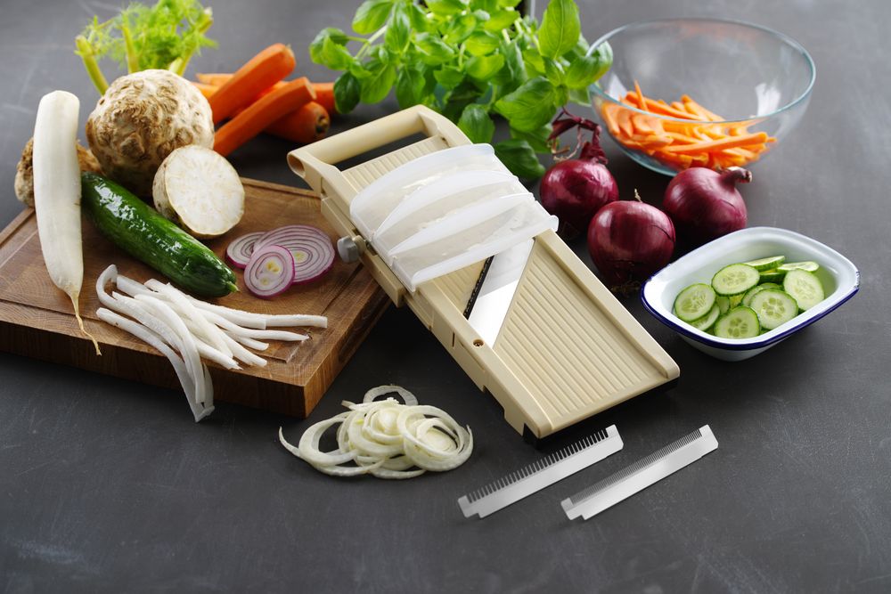 Japanse mandoline HENDI Shogun  - 380x158x(H)47mm