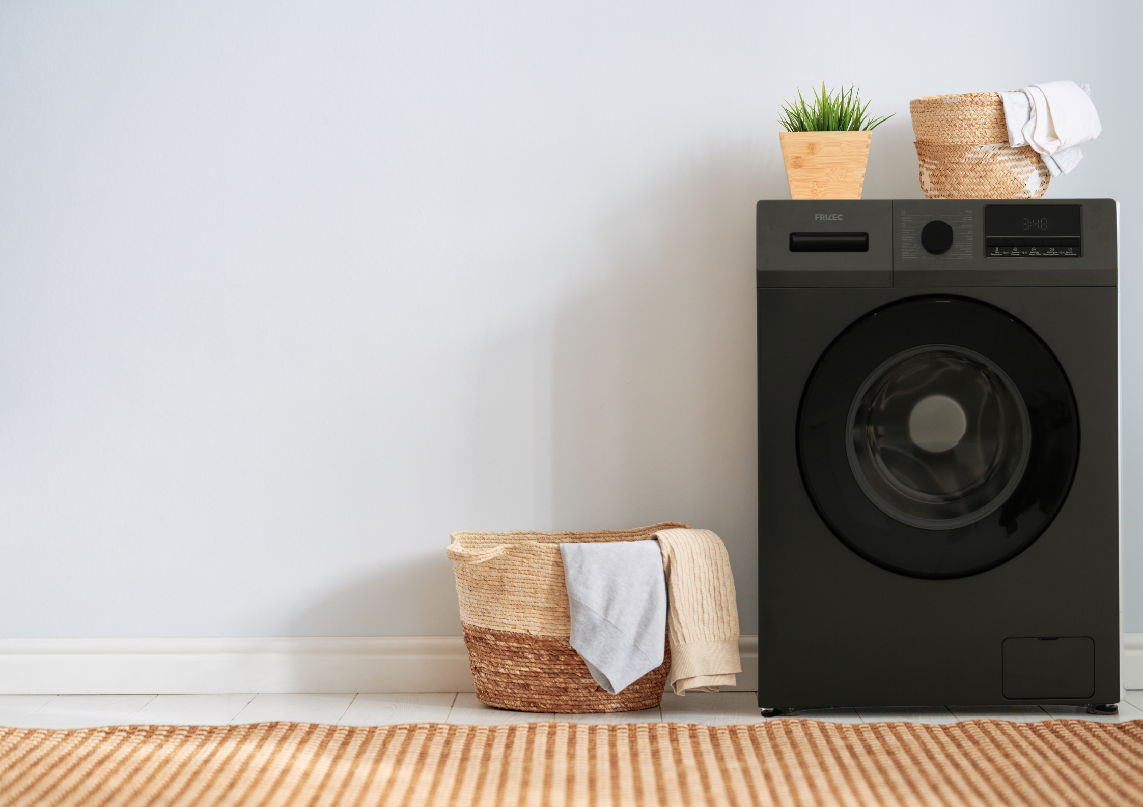 Machine à laver - Noire - 9 kg - KOBLENZ9314WA-341B - Frilec