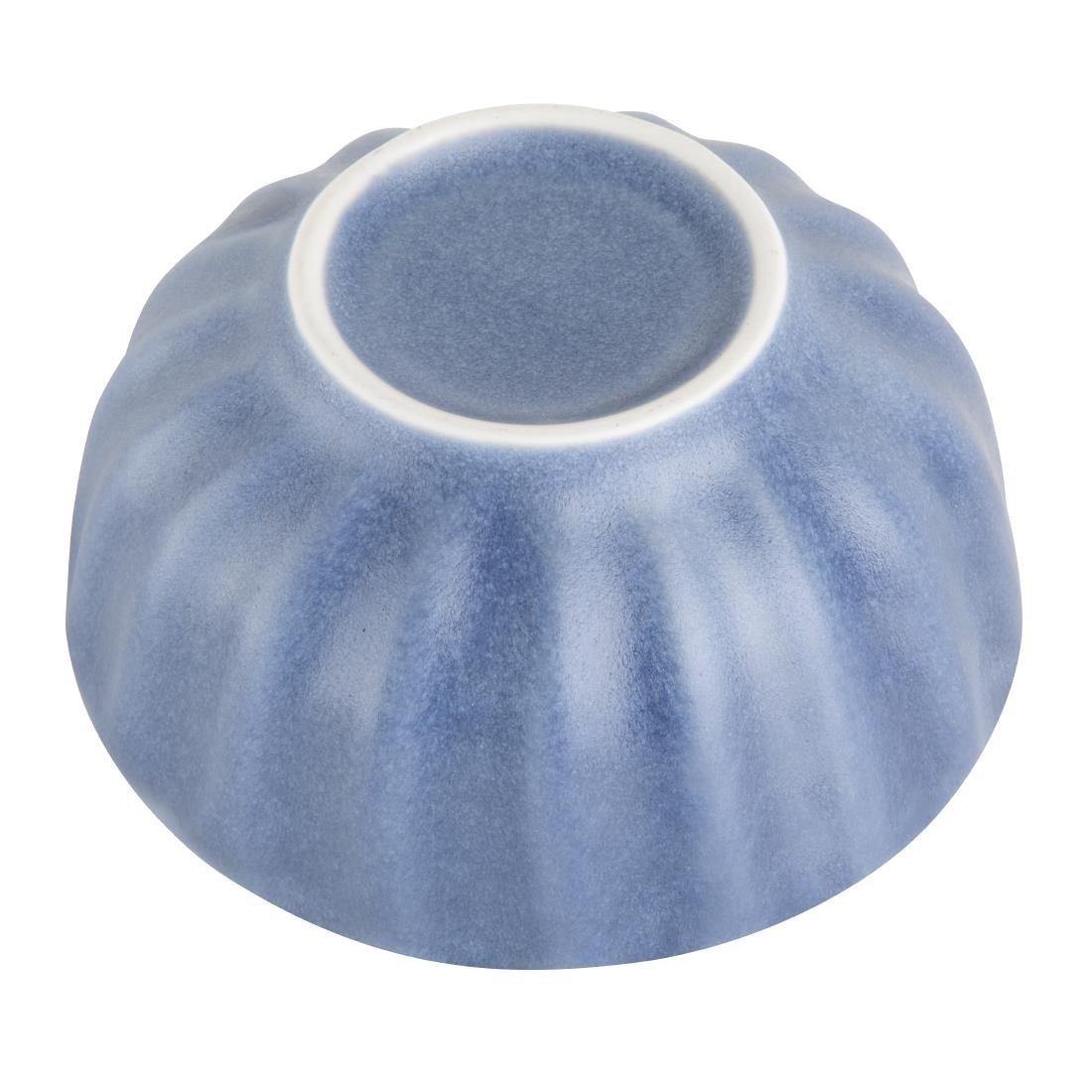 Olympia Corallite Tiefe Schüsseln Blau 105mm (12 Stück) Olympia Corallite Tiefe Schüsseln Blau 105mm (12 Stück)