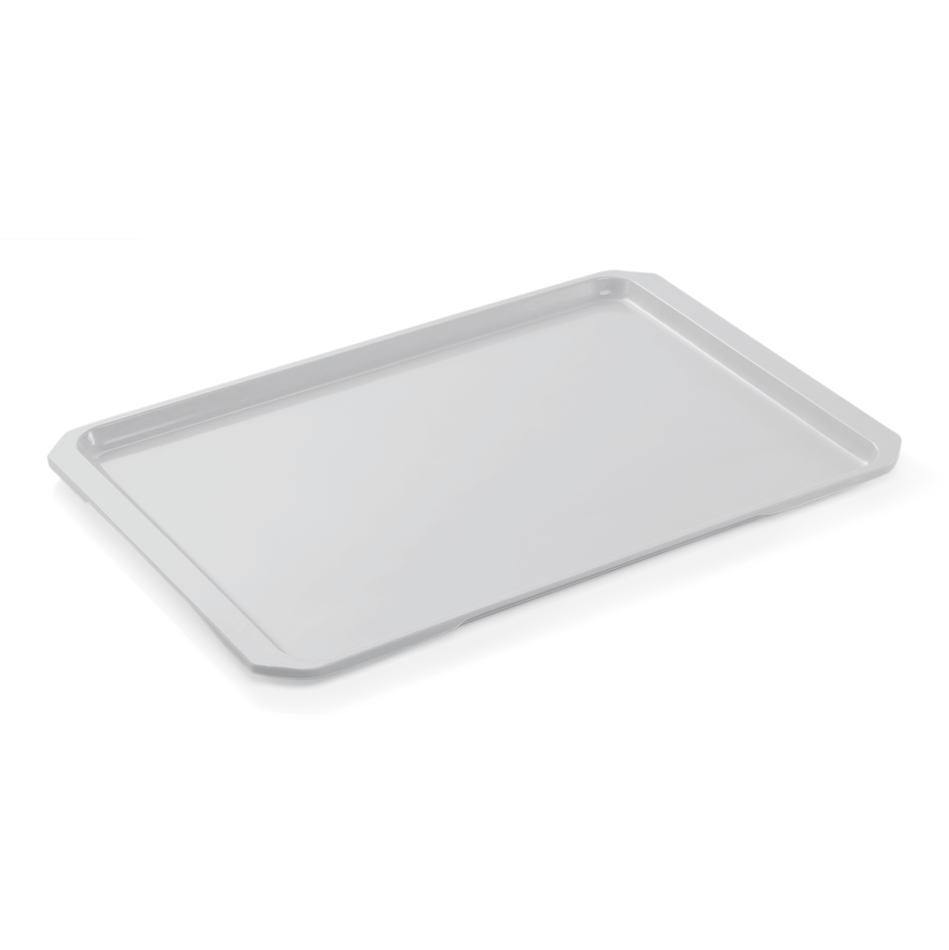 Plateau système TRAY 96, 46 × 35,5 cm, gris clair, tissu en fibre de polyester
