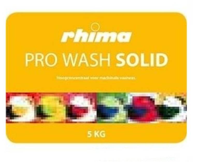 Vaatwasmiddel Pro Wash Solid | Container 2 x 5 kg
