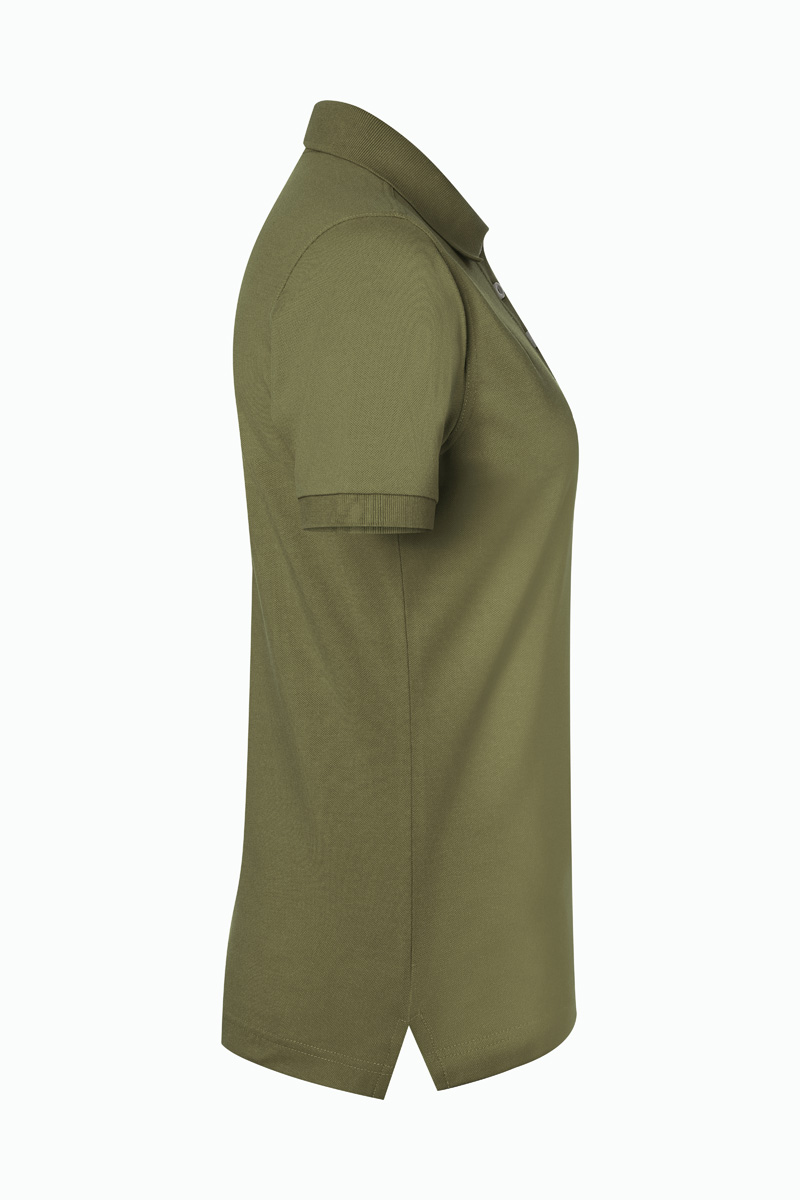 Polo de travail pour femme Modern-Flair, en matériau durable - Vert Mousse - L