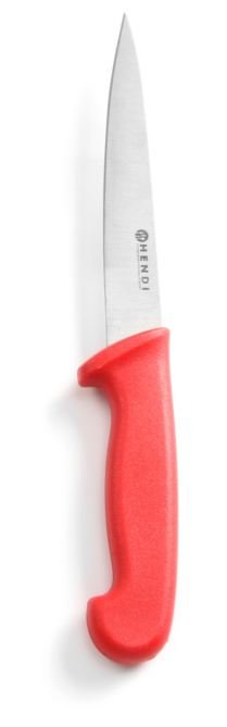 Couteau à Fileter Inox - 150mm - Manche Rouge