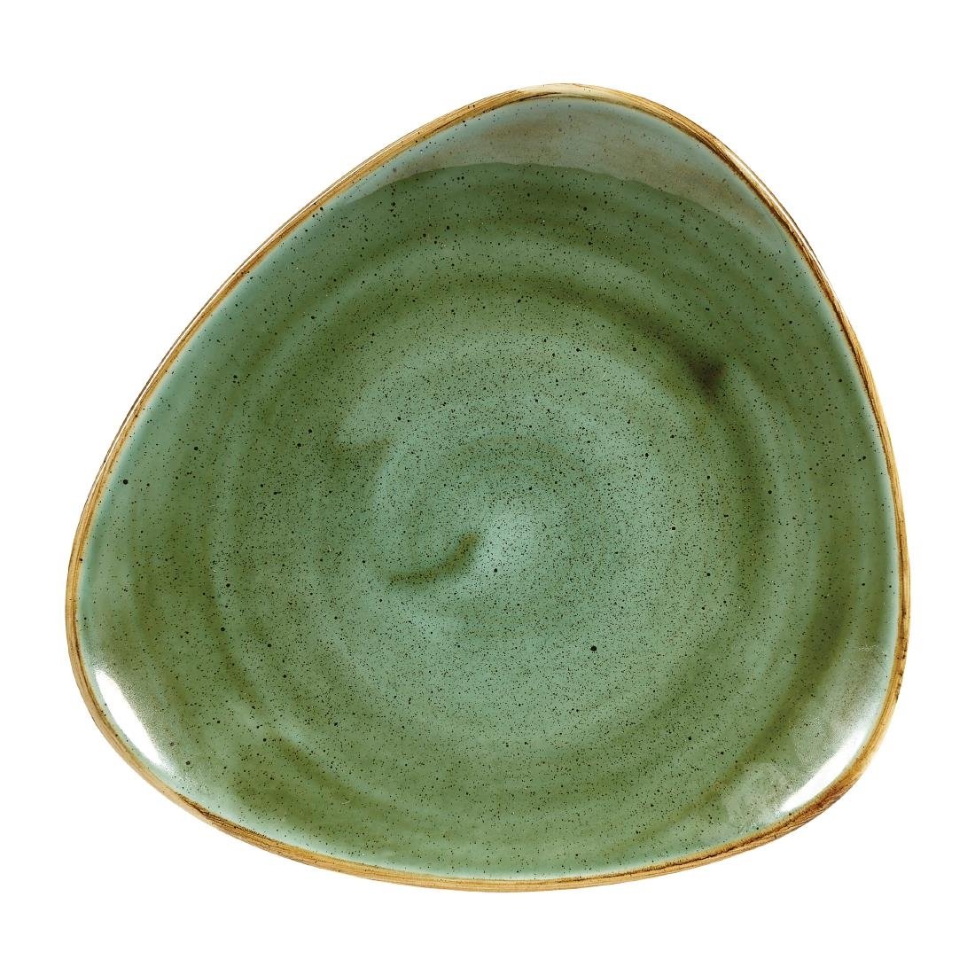Churchill Stonecast Dreieckige Platten, Samphire-Grün, 192 mm (12 Stück)
