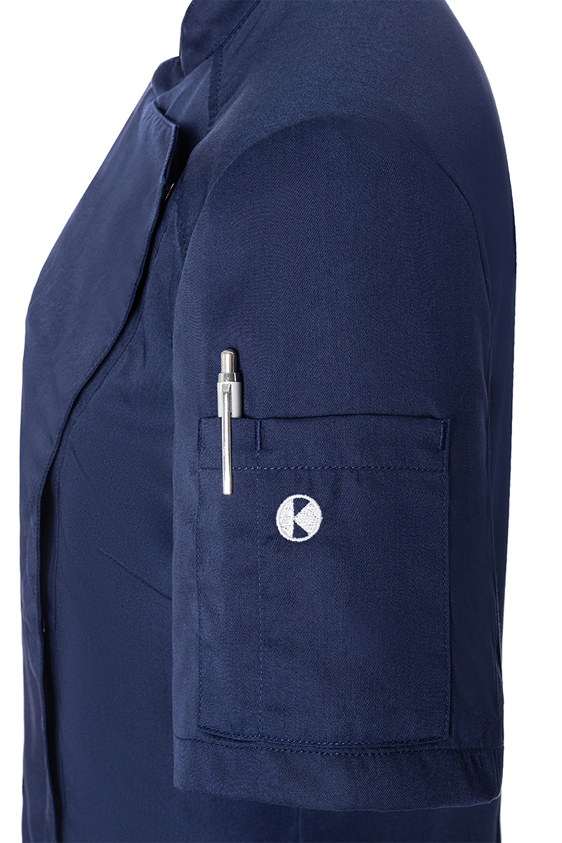 Veste de cuisine femme á manches courtes Modern-Look - Marine - 34