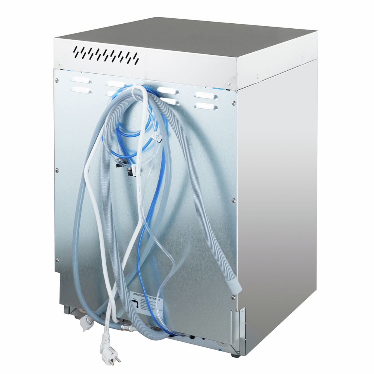 Lave-verres HYPRO Digital 40 SL 40 x 40 cm (panier), avec doseur de détergent & doseur de produit de rinçage, avec pompe de vidange & pompe de surpression, Fabriqué en Europe, 230 V