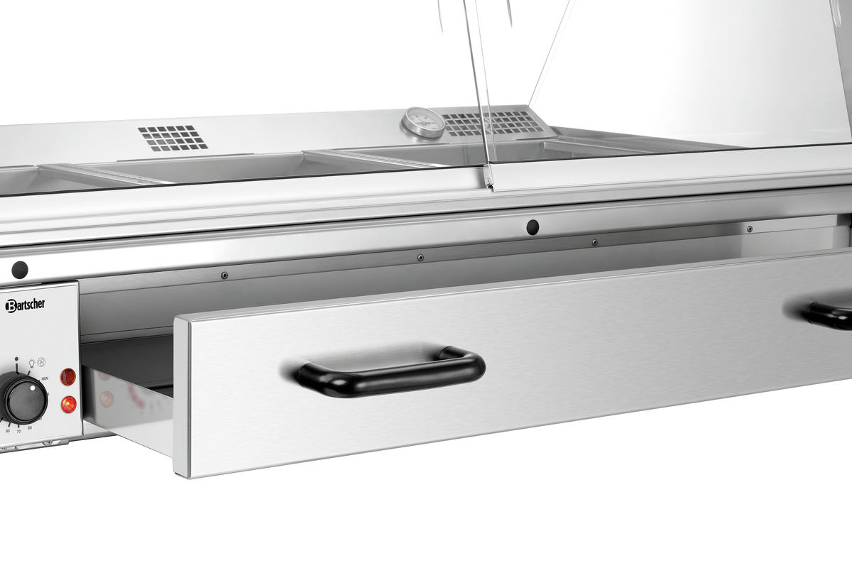 Vitrine chauffante GN3110-R