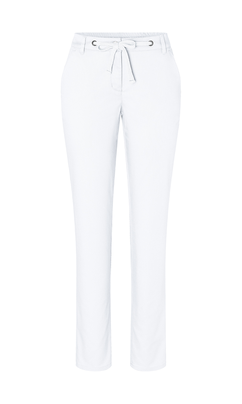 Damen Chinohose Modern-Stretch - Weiß - 34