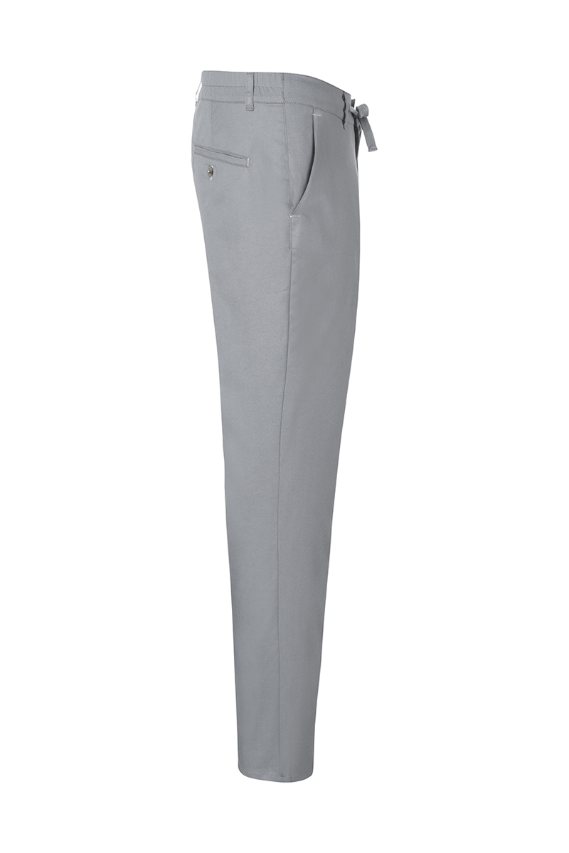 Chino Broek Voor Heren, Modern Stretch - Staalgrijs - 46