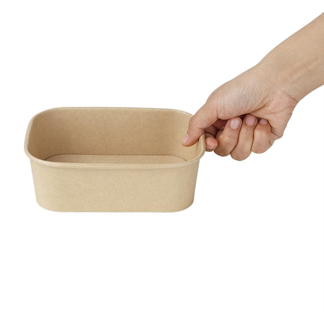 Fiesta Recycleerbare Vierkante Container Basissen 1200ml (Verpakking Van 300)