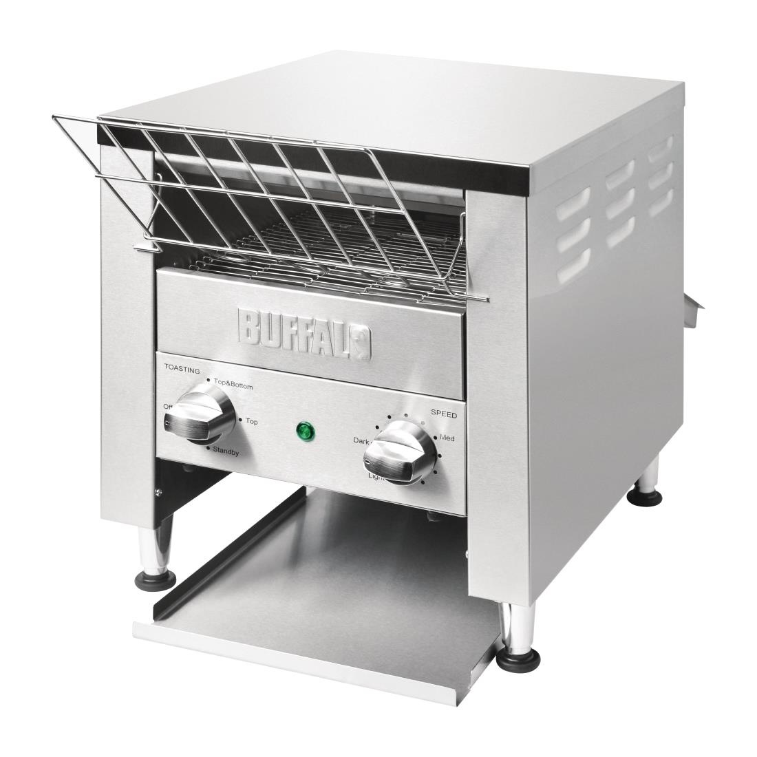 Dubbele Conveyor Toaster | 400 Sneetjes Per Uur | 750x370x(H)380mm