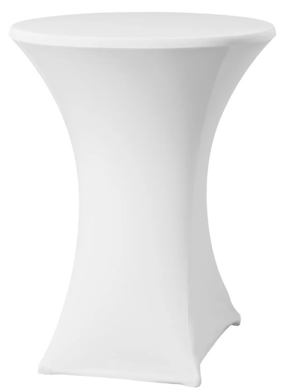 Nappe Symposium, ronde - Blanc - ø800-850 mm