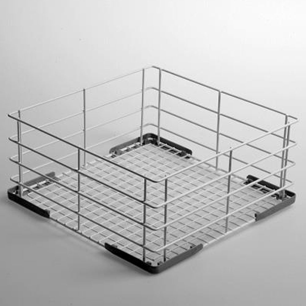 Korb für Gläser, 400x400 mm - Rilsan