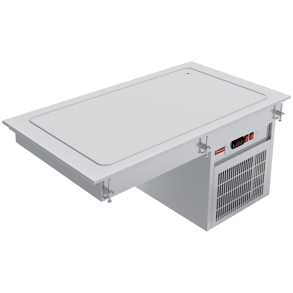 Kühlplatte | 3x1/1GN | Wasserdicht | 0,5 kW | 1115x610x(h)510mm 