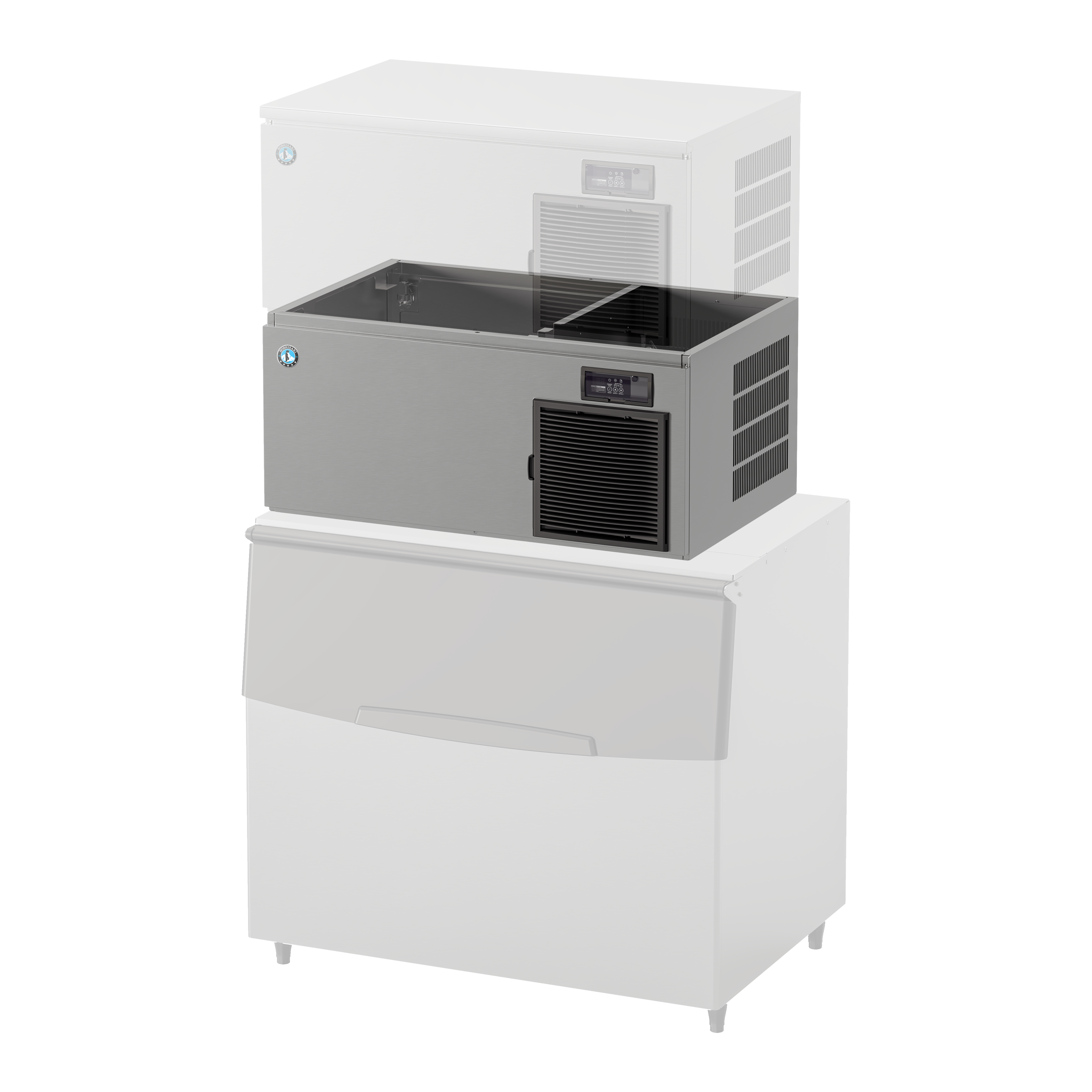 Hoshizaki - Volleiswürfelbereiter - Modular & Stapelbar (erweiterbar) - 210 kg/24 h - IM-240XPE