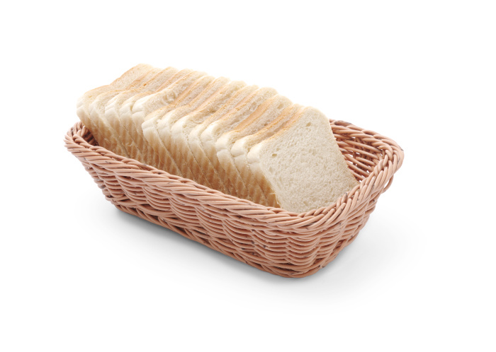 Brotkorb GN 1/4 - Mit Edelstahlrahmen verstärkt - 265x162x (H) 65mm