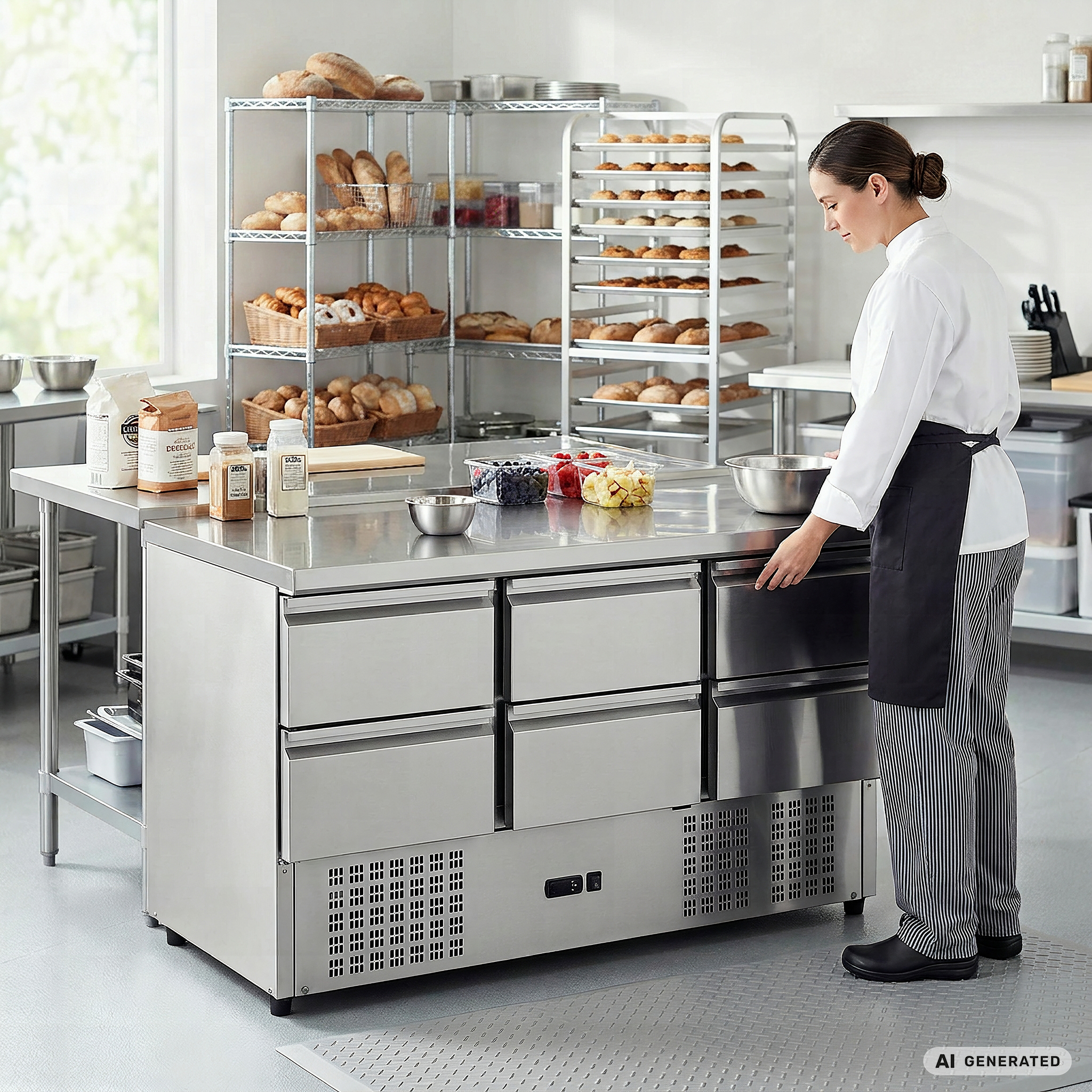 Kühltisch ECO 0/6 Mini - GN 1/1