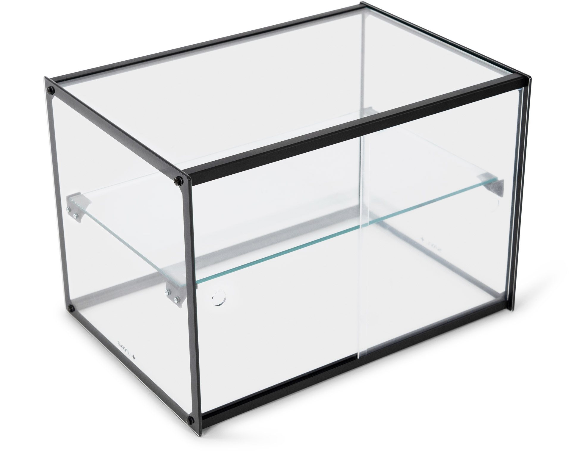 Neutrale vitrine - Gehard glas - 555x390x(h)375mm