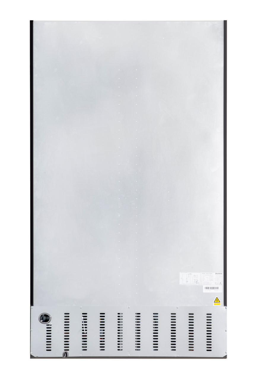Drankenkoelkast ECO 1000 met klapdeuren | 984 Liter | 0 tot +10 °C | Zwart | Afsluitbaar