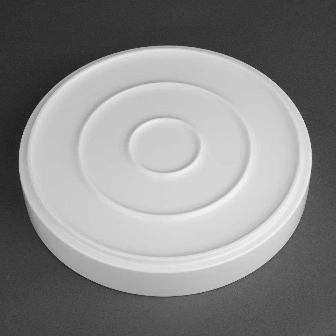 Olympia Whiteware kom met platte wanden - 270 mm 10 2/3" (doos van 4)