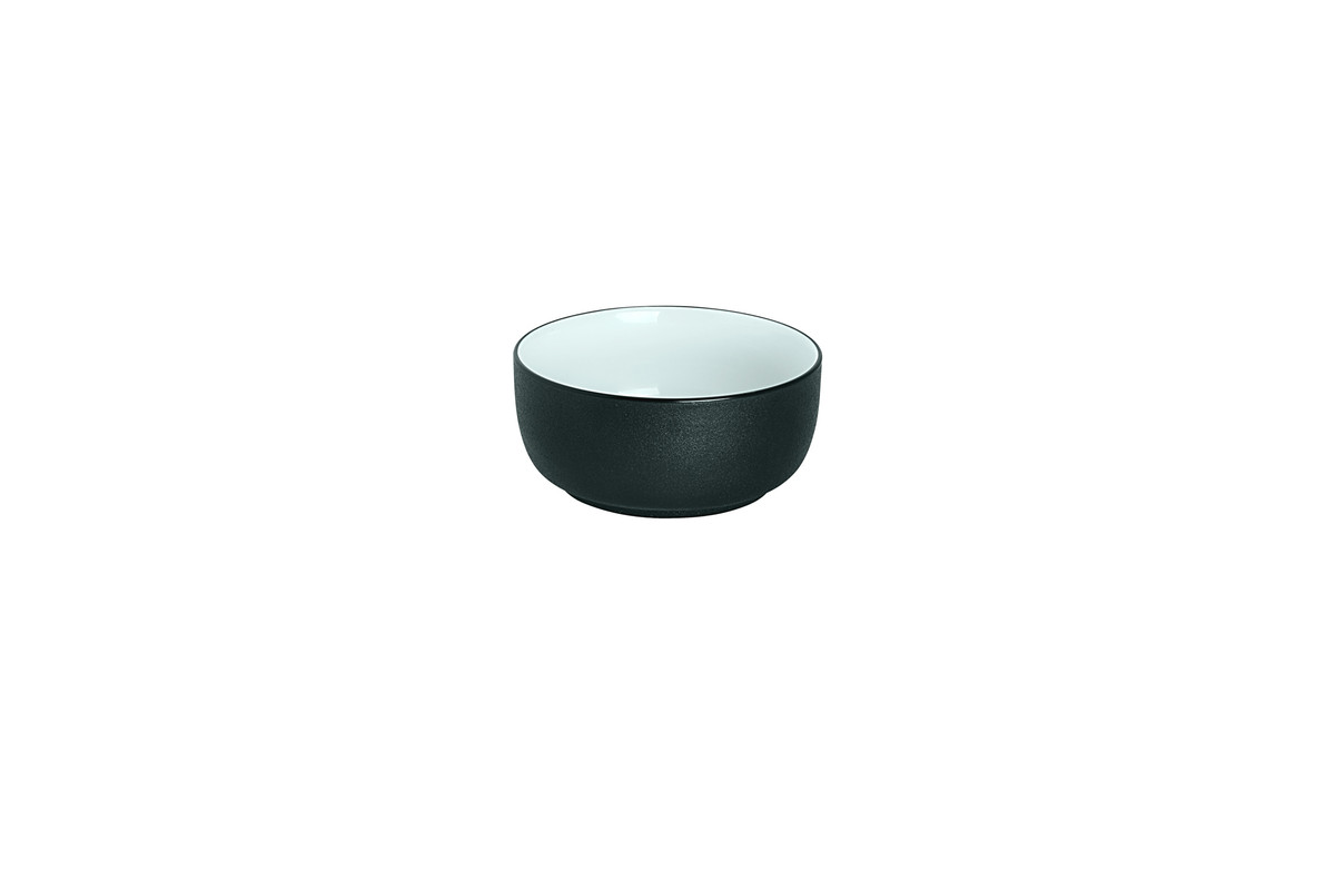 Schaal Cosmic 11 cm 32 cl Wit Zwart Porselein