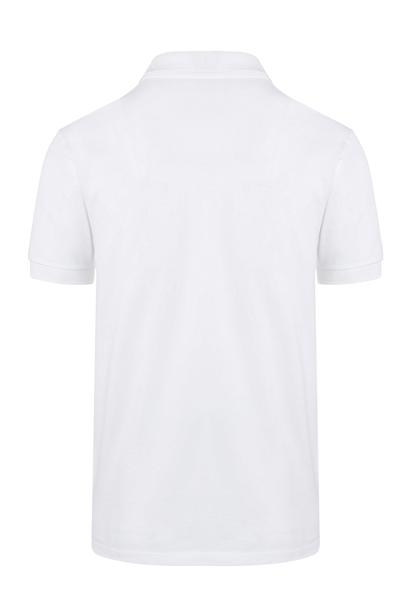 Herren Workwear Poloshirt Basic - Weiß - 4XL