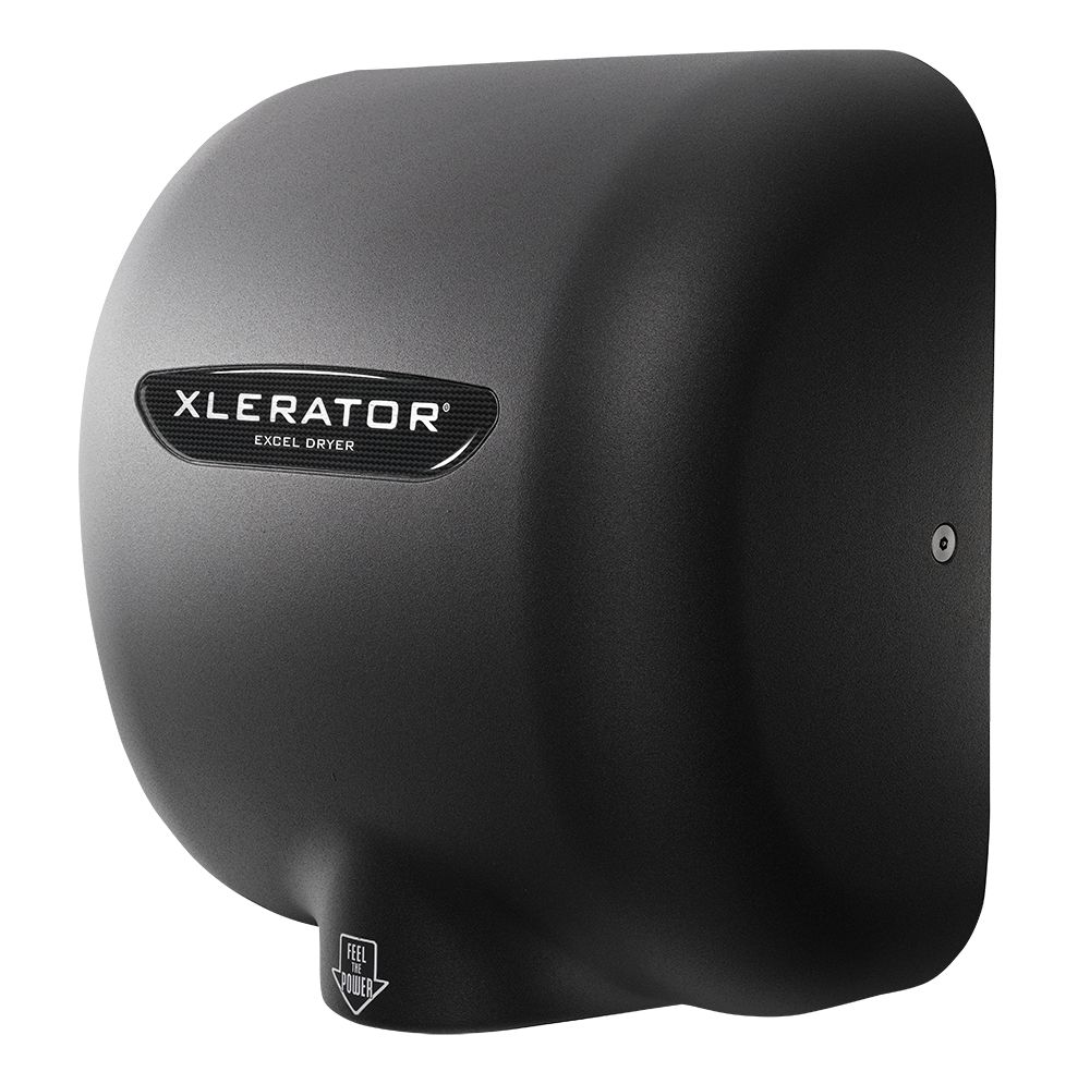 Sèche-mains Xlerator Anthracite | Très puissant | Séchage en 10 secondes | Graphite résistant aux rayures