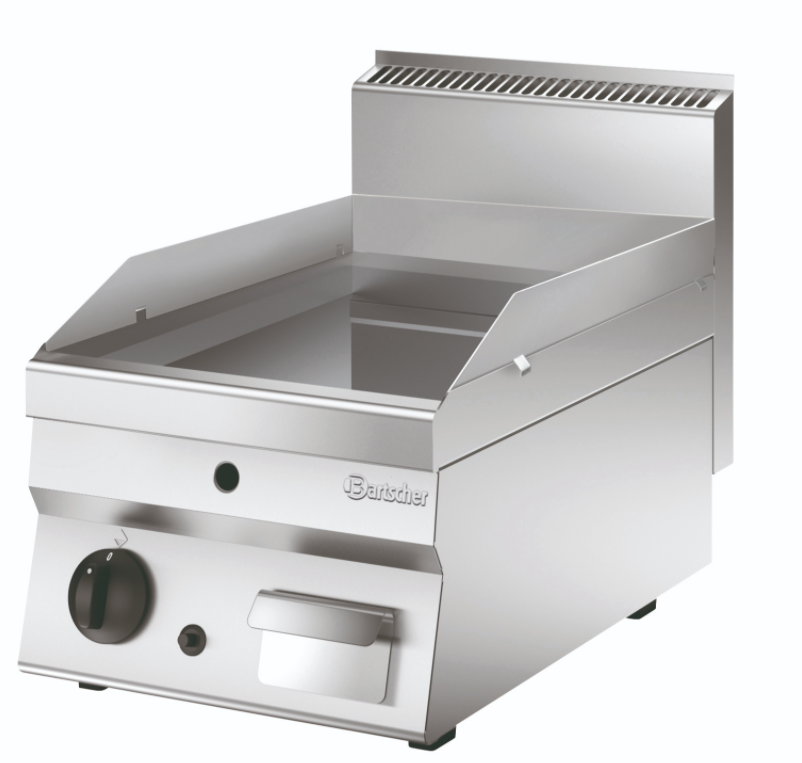 Grillplaat 650 400G-G - Glad Model - 6,5 kW - 400x710x(H)490mm