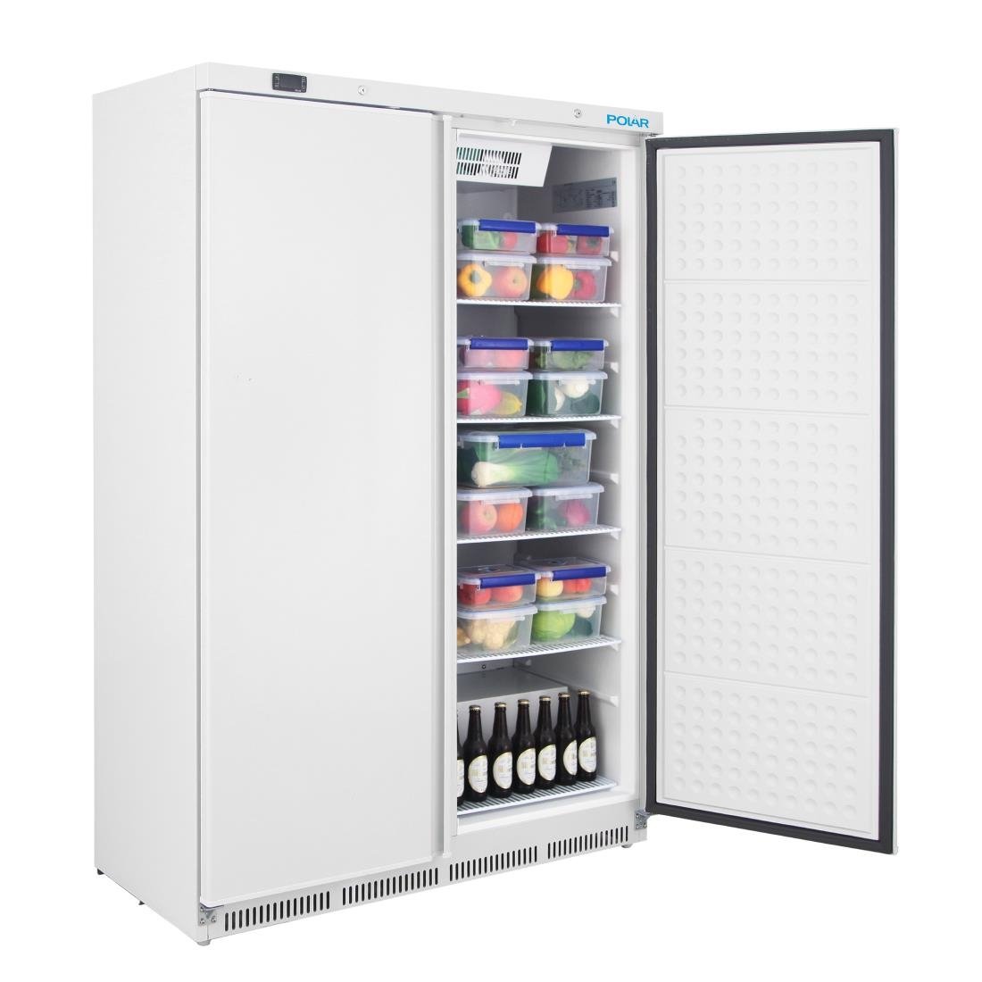 Polar C-Series Doppel-Tür Kühlschrank Weiß 744Ltr
