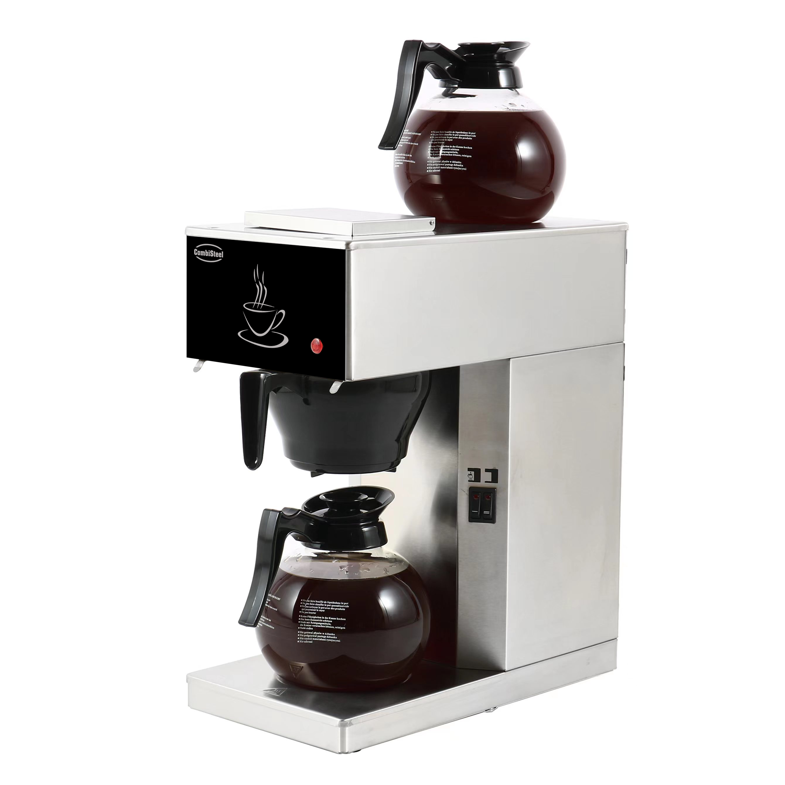 Koffiemachine Incl. 2 Glazen Koffiekannen 1.8L
