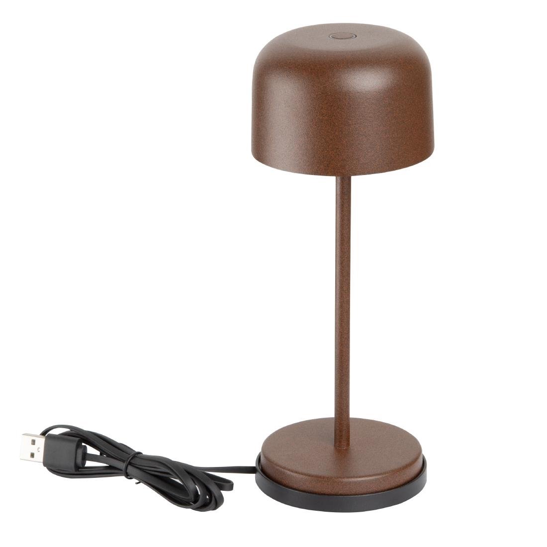 Olympia Siena Tafellamp Ronde Koepel Kastanje 200mm Olympia Siena Tafellamp Ronde Koepel Kastanje 200mm