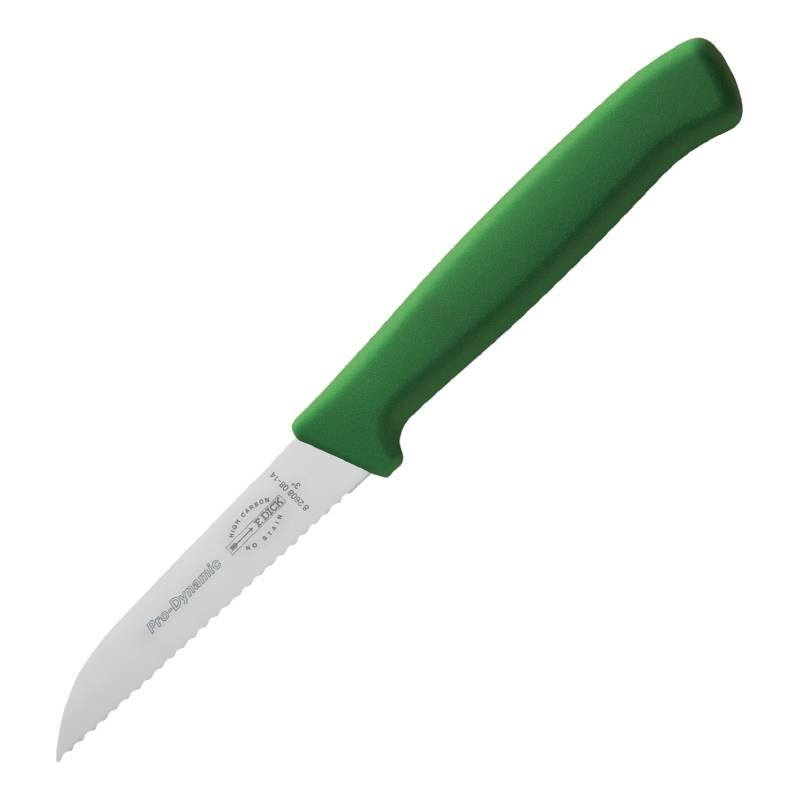 Couteau à Légumes - Dick Pro Dynamic - Vert - 80mm