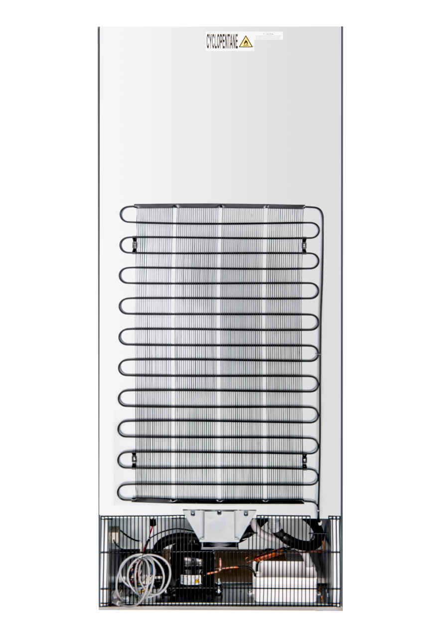 Armoire réfrigérée ECO 600, intérieur en plastique, extérieur noir