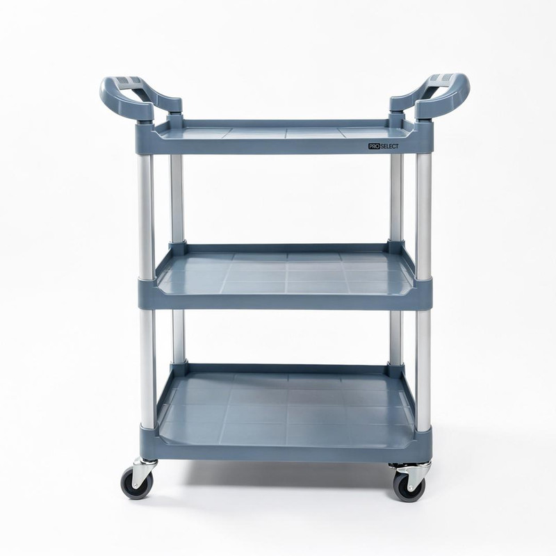 Kunststof Serveerwagen 3 Niveaus – 800x430x(H)960mm