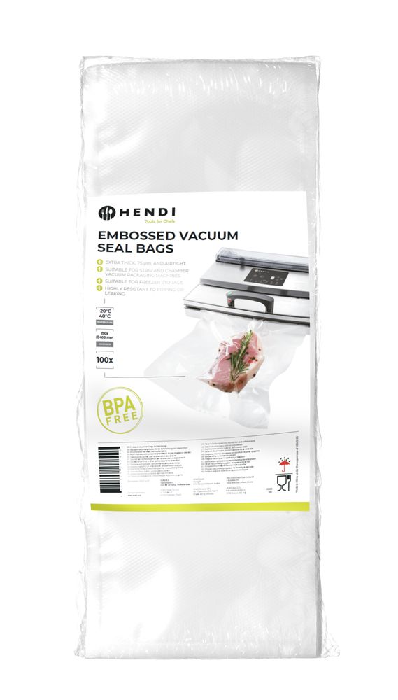 Geprägte Vakuumversiegelungsbeutel - 100 Stk. - 150x400mm