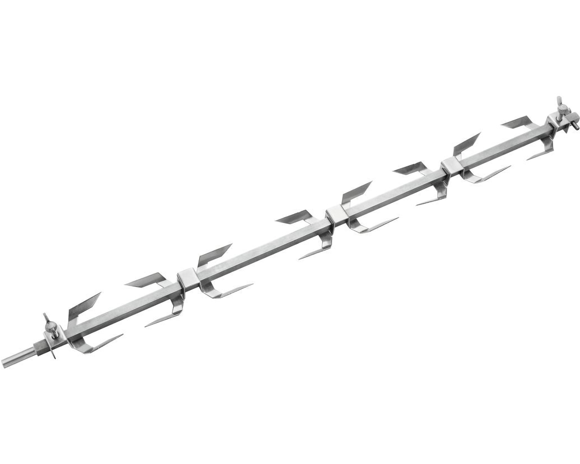 Spit with clamps P8/P12