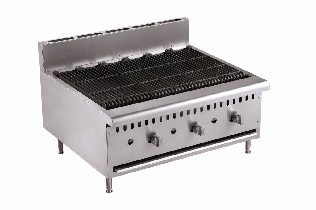 Gas Grill - Rooster Opzetmodel - 27kw - 915x800x(h)590mm