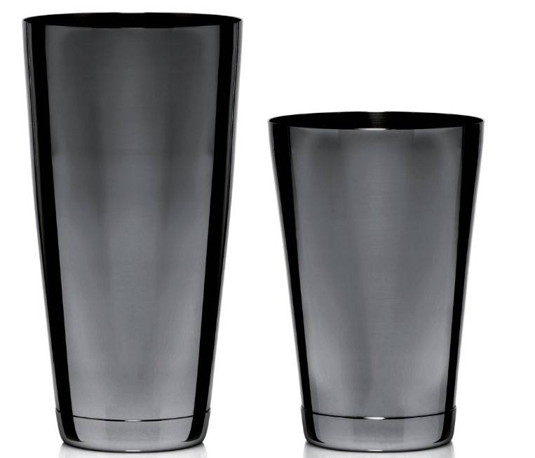Boston Cocktail Shaker | 2 Teile Schwarze Beschichtung 800 ml