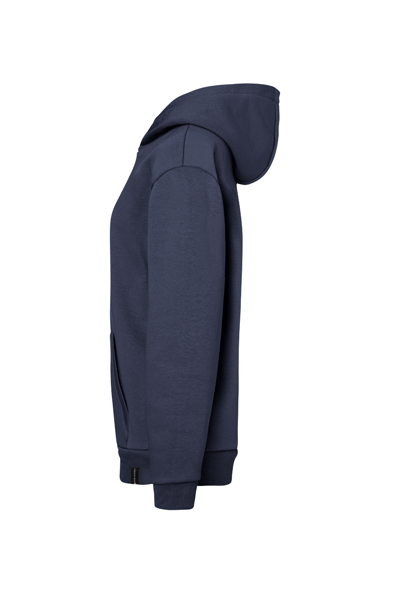 Damen Workwear Sweat Hoodie Soft-Face, aus nachhaltigem Material - Marine - L
