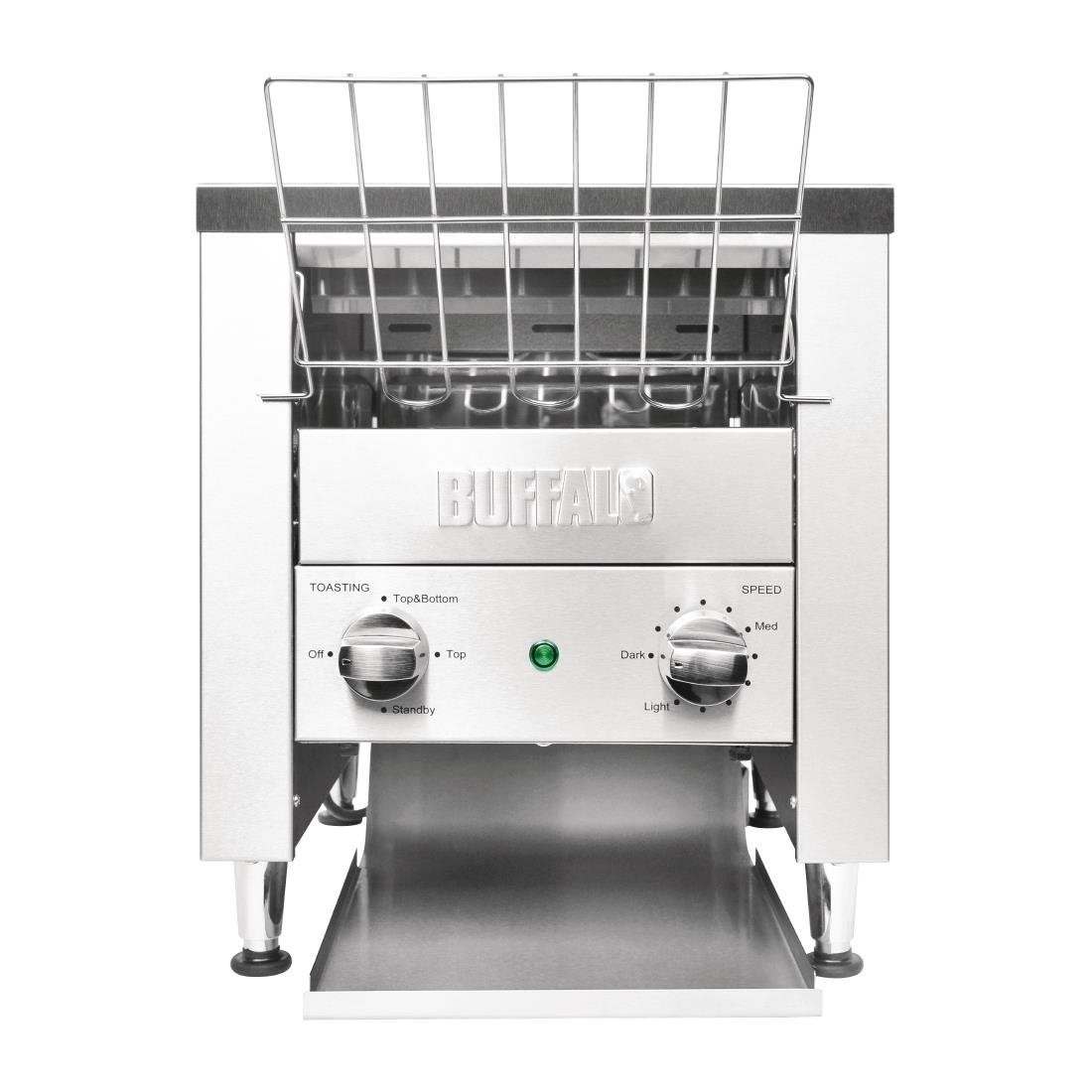 Dubbele Conveyor Toaster | 400 Sneetjes Per Uur | 750x370x(H)380mm