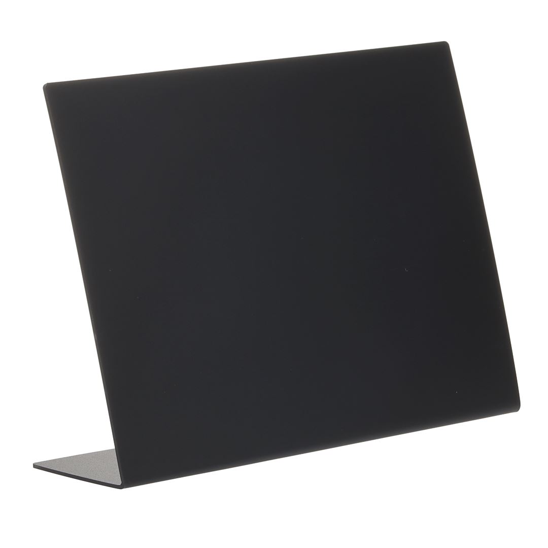 Krijtbord Europel L-stand A4 horizontaal - 5 stuks