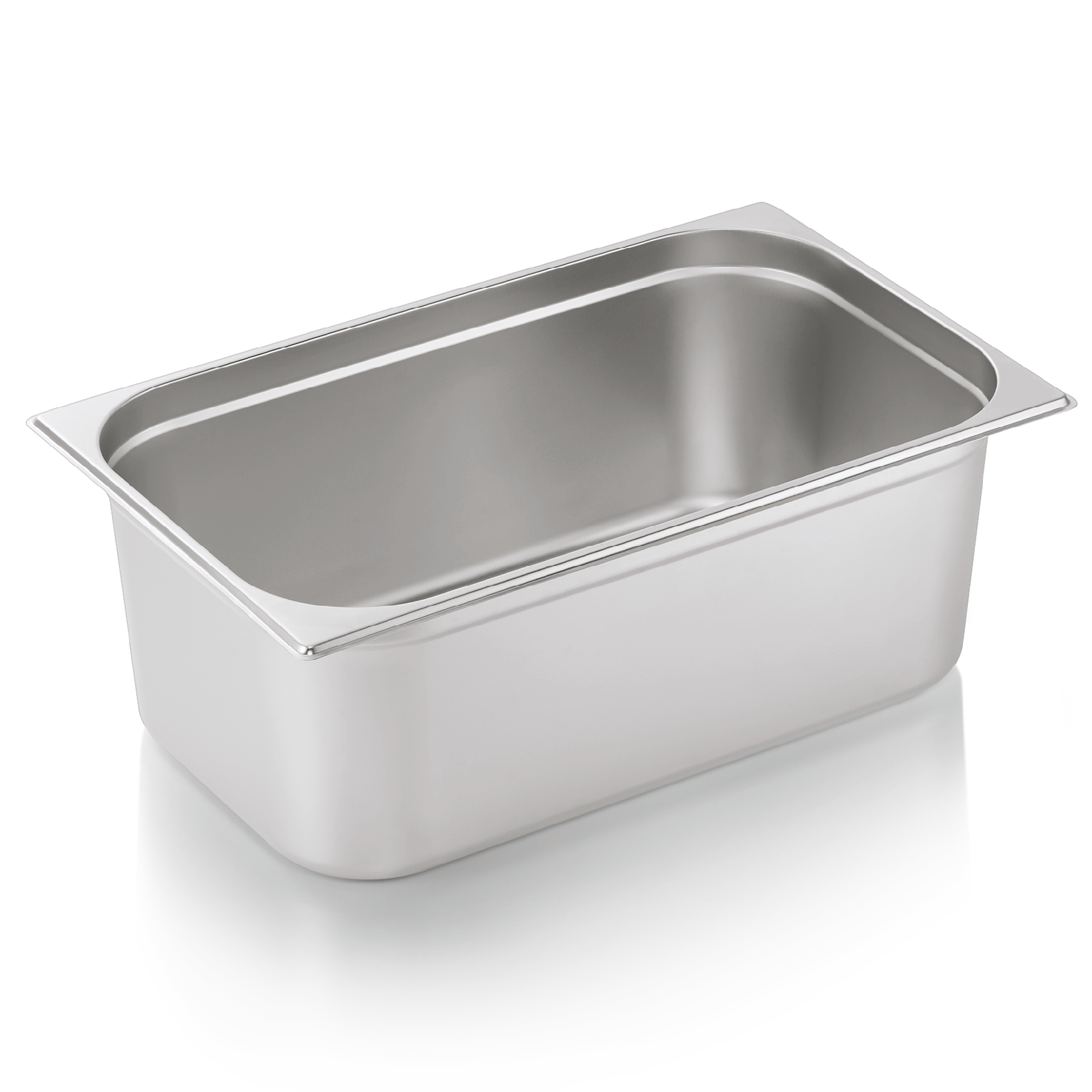 GN-containerset GN ESSENTIALS 1/1-200 mm, Set van 6 stuks, chroom-nikkelstaal