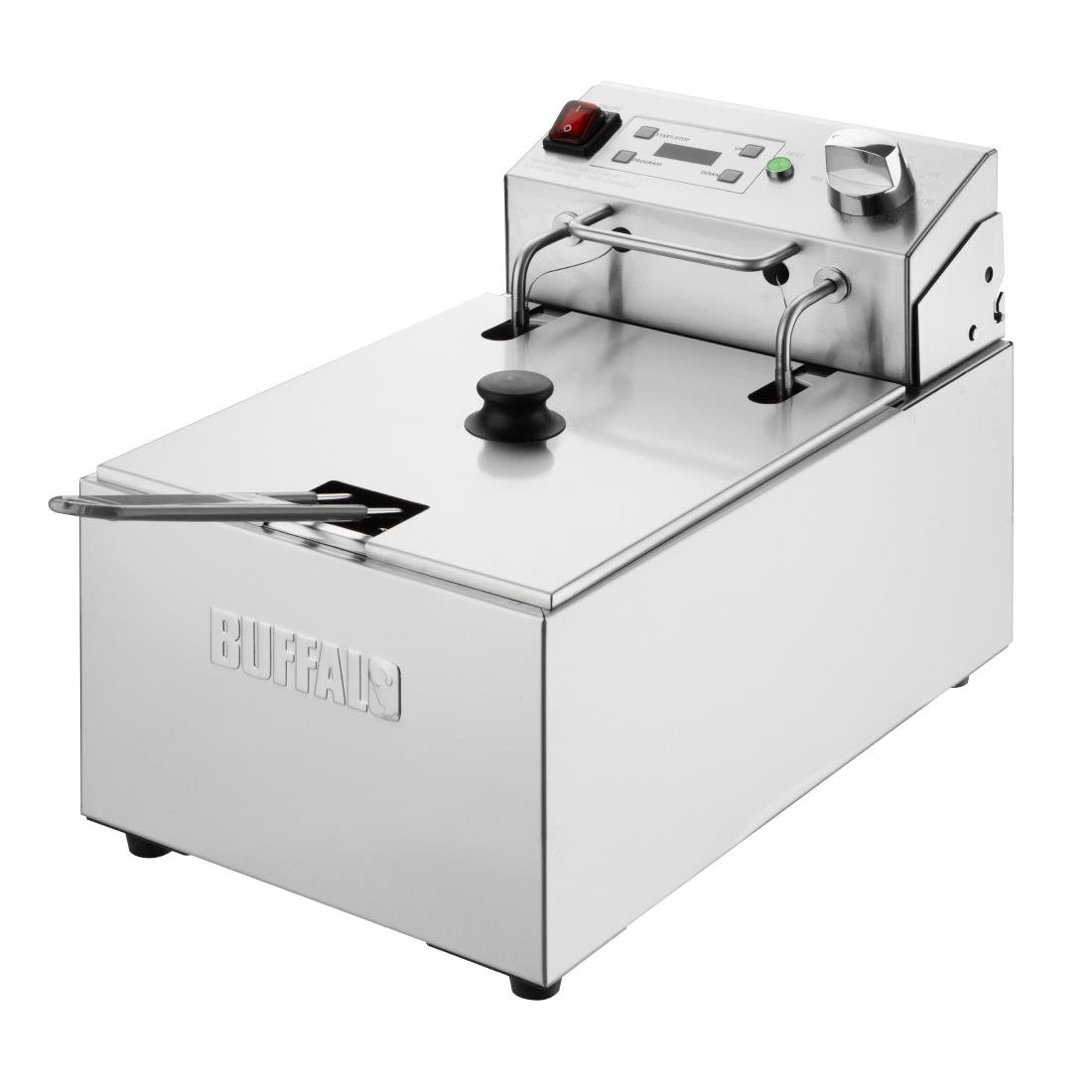 Friteuse électrique simple avec minuterie Buffalo 5L